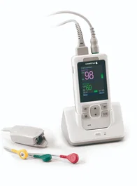 Covetrus Pulsioximetro Veterinario De Mano Con Ecg, Pantalla Oled 2.4", Alarmas Ajustables